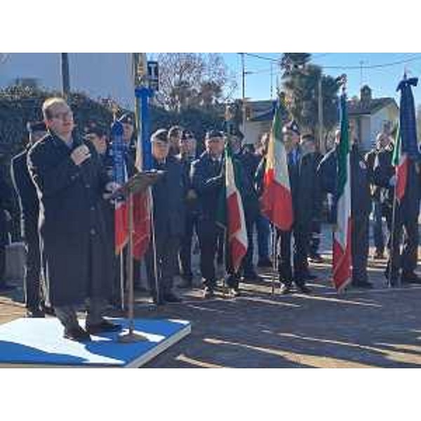 Il vice governatore Mauro Anzil a Gorgo di Latisana alla cerimonia in memoria del carabiniere Enea Codotto - Il vice governatore Mauro Anzil a Gorgo di Latisana alla cerimonia in memoria del carabiniere Enea Codotto 