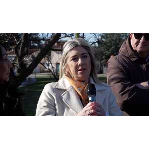 L'assessore regionale alle Infrastrutture e territorio Cristina Amirante in occasione dell'inaugurazione del primo lotto della ciclovia di interesse regionale FVG2/d. - L'assessore regionale alle Infrastrutture e territorio Cristina Amirante in occasione dell'inaugurazione del primo lotto della ciclovia di interesse regionale FVG2/d.