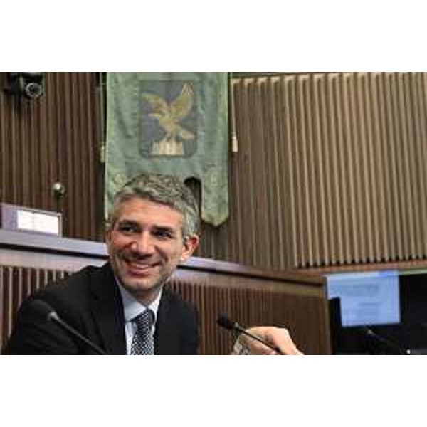 Lassessore alle Autonomie locali Pierpaolo Roberti. - Lassessore alle Autonomie locali Pierpaolo Roberti.