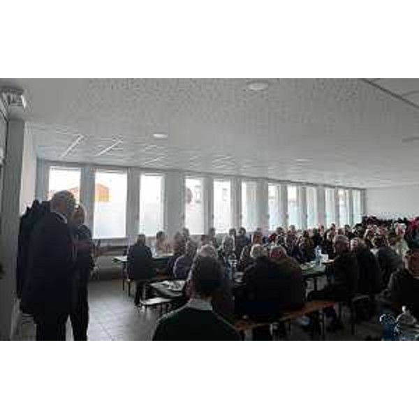 Momento conviviale promosso dalla riserva di caccia di Precenicco, cui ha portato i saluti il presidente del Cr Fvg, Mauro Bordin - Momento conviviale promosso dalla riserva di caccia di Precenicco, cui ha portato i saluti il presidente del Cr Fvg, Mauro Bordin
