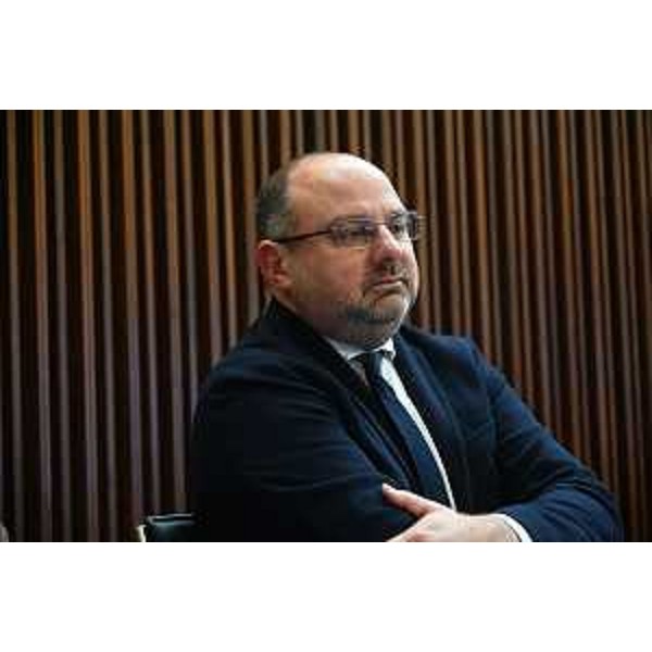 Il capogruppo del Pd, Diego Moretti - Il capogruppo del Pd, Diego Moretti