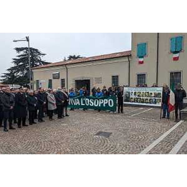 Il governatore del Fvg Fedriga alla cerimonia di commemorazione dell'80mo anniversario dell'eccidio delle Malghe di Porzus a Faedis - Il governatore del Fvg Fedriga alla cerimonia di commemorazione dell'80mo anniversario dell'eccidio delle Malghe di Porzus a Faedis