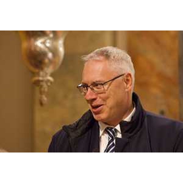 Il presidente del Cr, Mauro Bordin - Il presidente del Cr, Mauro Bordin