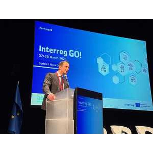 Il governatore Fedriga apre Interreg Go! al teatro Verdi - Il governatore Fedriga apre Interreg Go! al teatro Verdi 