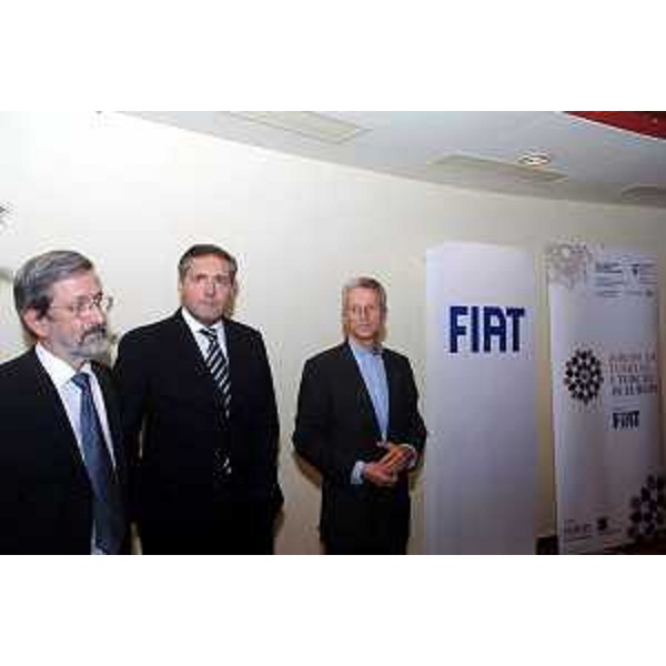 Riccardo Illy (Presidente Regione Friuli Venezia Giulia) con Alfredo Altavilla (Amministratore Delegato Fiat Turchia) e Carbonetto al galà Fiat Turchia. (Istanbul 19/09/06)
