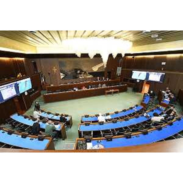 Un momento della seduta odierna della II Commissione - Un momento della seduta odierna della II Commissione