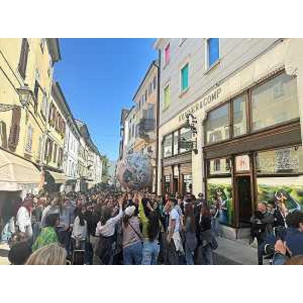 L'iniziativa con gli studenti svoltasi a Gorizia - L'iniziativa con gli studenti svoltasi a Gorizia