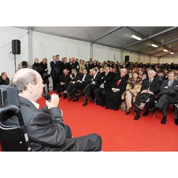 Vladimir Kosic (Assessore regionale Salute) all'inaugurazione dell'Ospedale di Gorizia. (Gorizia 05/12/08)