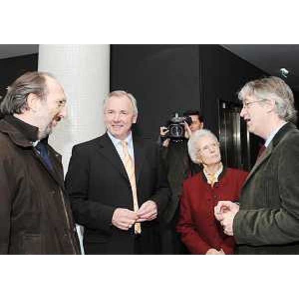 Riccardo Riccardi (Assessore regionale Energia, Infrastrutture e Trasporti / FVG), Gerhard Doerfler (Governatore Carinzia) e Renzo Tondo (Presidente Friuli Venezia Giulia) al vertice di Villaco. (Villaco 10/12/08)