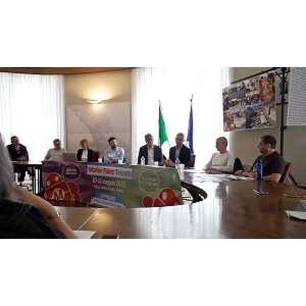 Un momento della presentazione della Maker Faire 2025 - Un momento della presentazione della Maker Faire 2025