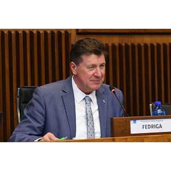 Alberto Budai (Lega), presidente della IV Commissione - Alberto Budai (Lega), presidente della IV Commissione