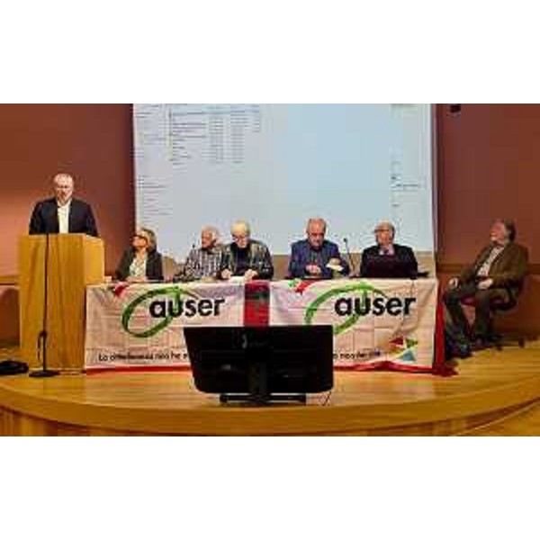 Un altro momento dell'intervento del presidente Bordin - Un altro momento dell'intervento del presidente Bordin