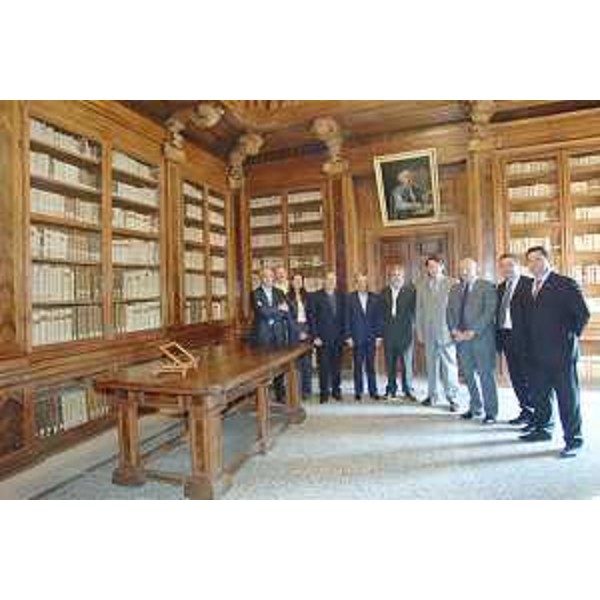 Seduta della Giunta Regionale tenutasi nella biblioteca Guarneriana a San Daniele del Friuli (San Daniele del Friuli 22/09/06)