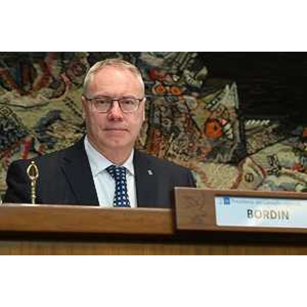 Il presidente del Consiglio regionale Fvg, Mauro Bordin - Il presidente del Consiglio regionale Fvg, Mauro Bordin