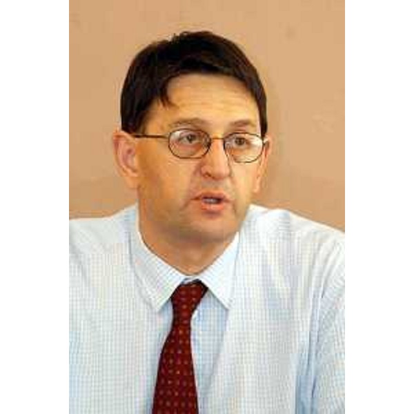 Lodovico Sonego (Assessore regionale alla pianificazione territoriale, energia, mobilità e infrastrutture di trasporto). (Trieste, 17/07/03)