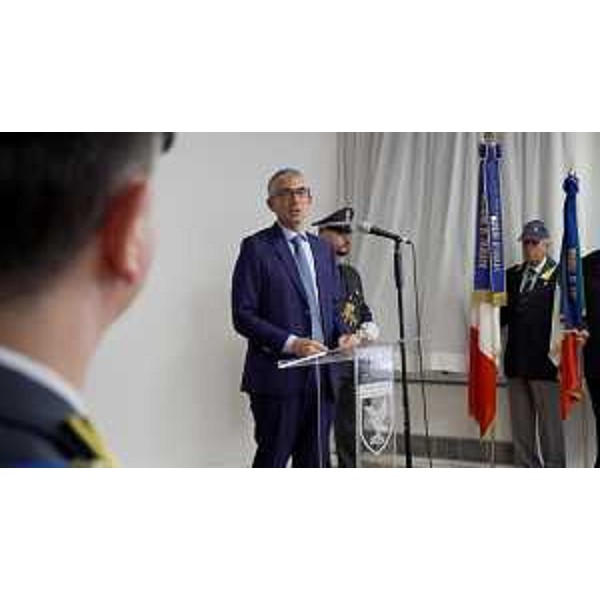 L'intervento dell'assessore alla Sicurezza Pierpaolo Roberti nel corso della cerimonia per i 251 anni della fondazione della Guardia di Finanza. - L'intervento dell'assessore alla Sicurezza Pierpaolo Roberti nel corso della cerimonia per i 251 anni della fondazione della Guardia di Finanza.
