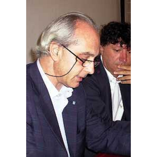 Gianni Pecol Cominotto (Assessore regionale all'organizzazione, personale e sistemi informativi). (Trieste, 16/09/03)