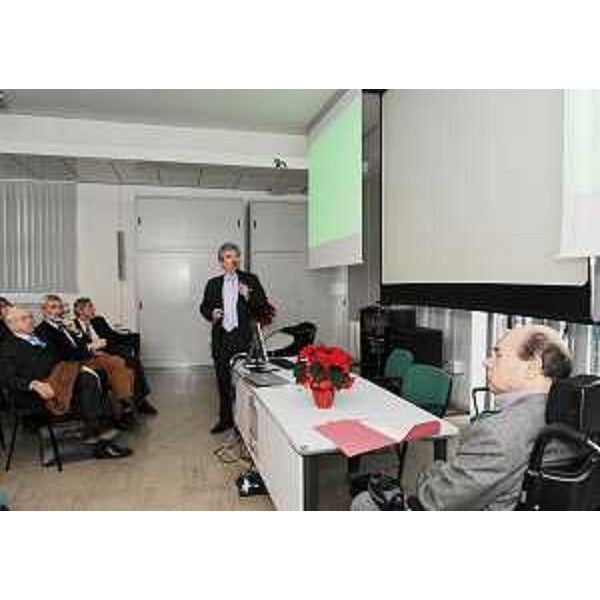 Vladimir Kosic (Assessore regionale Salute) al convegno per il quarantennale della designazione del Burlo Garofolo di Trieste ad istituto di ricovero e cura a carattere scientifico (IRCCS). (Trieste 19/12/08)