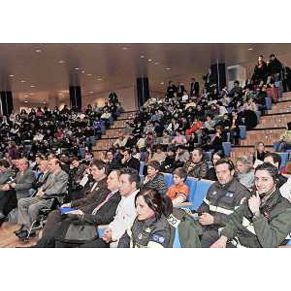 Vladimir Kosic (Assessore regionale Salute) alla conclusione della tre giorni "Katedromos - Il catechismo dell'educazione stradale", a Udine. (Udine 20/12/08)