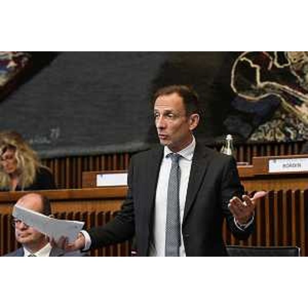L'intervento del governatore Massimiliano Fedriga - L'intervento del governatore Massimiliano Fedriga
