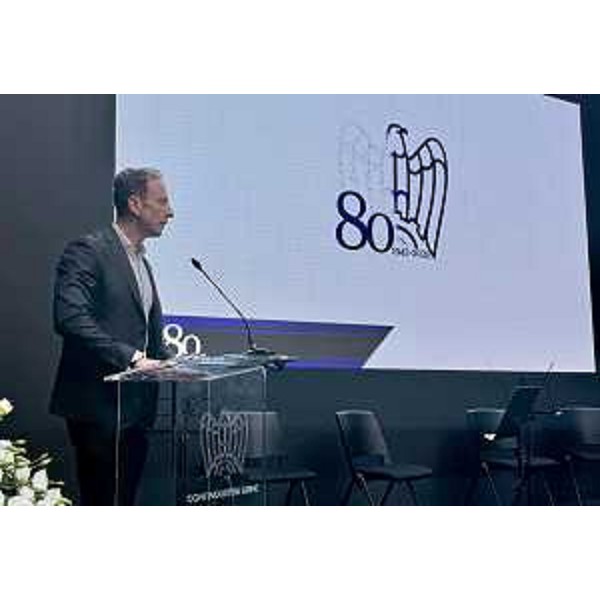 L'intervento del Governatore Massimiliano Fedriga durante la cerimonia per gli 80 anni di Confindustria Udine - L'intervento del Governatore Massimiliano Fedriga durante la cerimonia per gli 80 anni di Confindustria Udine
