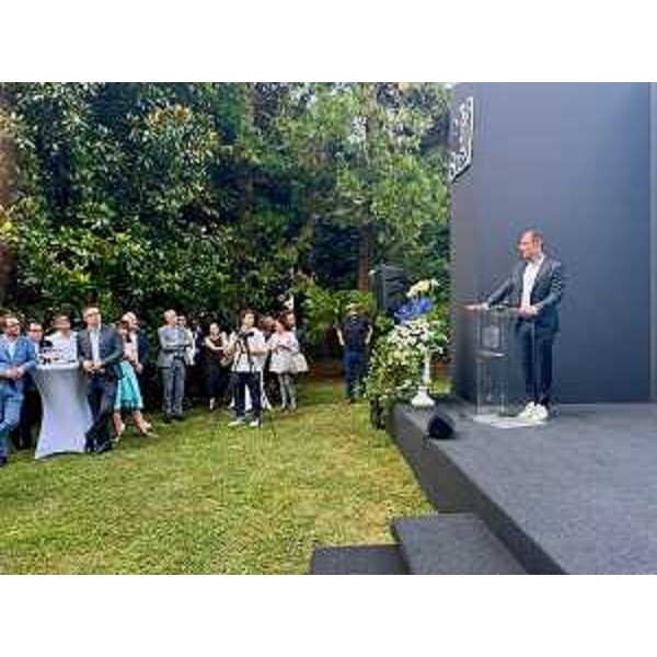 L'intervento del Governatore Massimiliano Fedriga durante la cerimonia per gli 80 anni di Confindustria Udine - L'intervento del Governatore Massimiliano Fedriga durante la cerimonia per gli 80 anni di Confindustria Udine