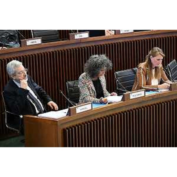 Furio Honsell (Open Fvg), Serena Pellegrino (Avs) e Rosaria Capozzi (M5S) - Furio Honsell (Open Fvg), Serena Pellegrino (Avs) e Rosaria Capozzi (M5S)