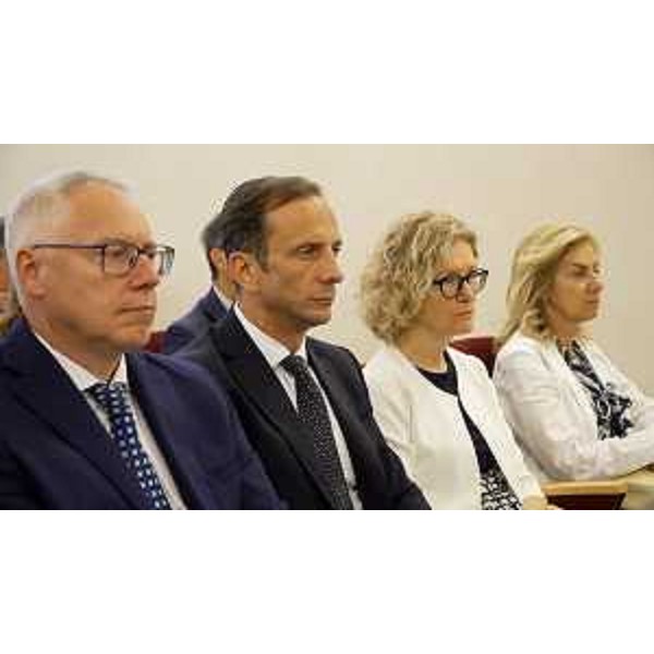 Il governatore del Friuli Venezia Giulia Massimiliano Fedriga all'udienza pubblica per il giudizio di parificazione del rendiconto generale 2024 dell'Amministrazione regionale da parte della Corte dei conti - Il governatore del Friuli Venezia Giulia Massimiliano Fedriga all'udienza pubblica per il giudizio di parificazione del rendiconto generale 2024 dell'Amministrazione regionale da parte della Corte dei conti