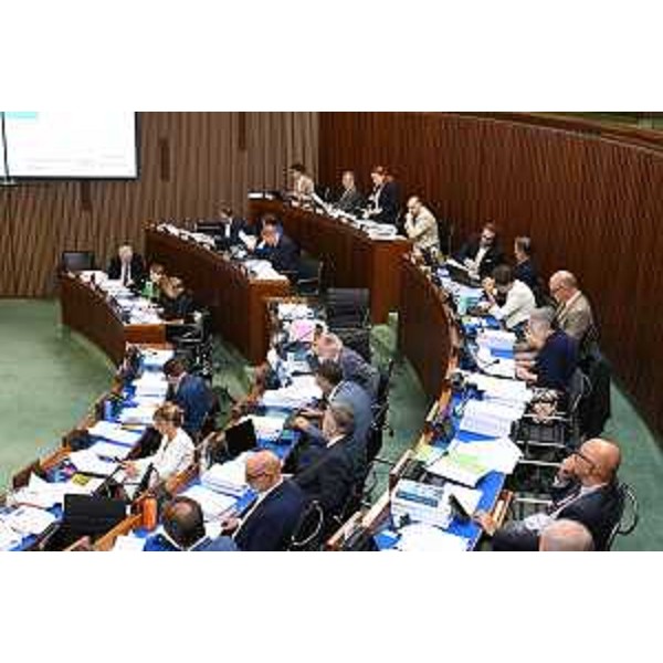 I lavori durante dell'Aula durante l'Assestamento - I lavori durante dell'Aula durante l'Assestamento
