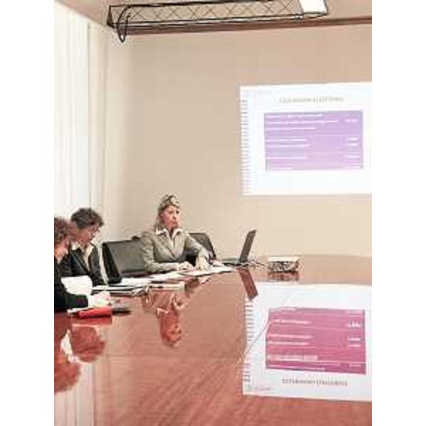 Federica Seganti (Assessore regionale Pianificazione territoriale, Autonomie locali e Sicurezza) nel corso della conferenza stampa sul calendario 2009 delle elezioni in FVG. (Trieste 16/02/09)