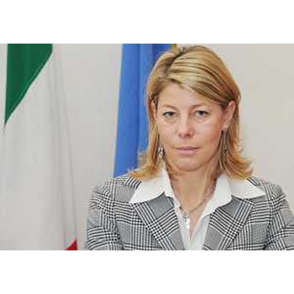 Federica Seganti (Assessore regionale Pianificazione territoriale, Autonomie locali e Sicurezza) nel corso della conferenza stampa sul calendario 2009 delle elezioni in FVG. (Trieste 16/02/09)