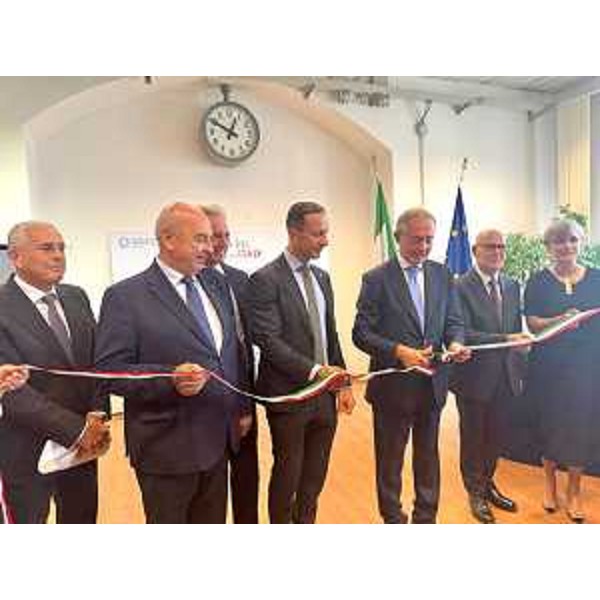 Taglio del nastro per la Casa del Made in Italy di Trieste. - Taglio del nastro per la Casa del Made in Italy di Trieste.