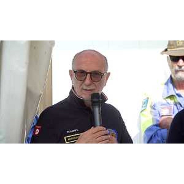 L'assessore Riccardi nel corso del suo intervento - L'assessore Riccardi nel corso del suo intervento