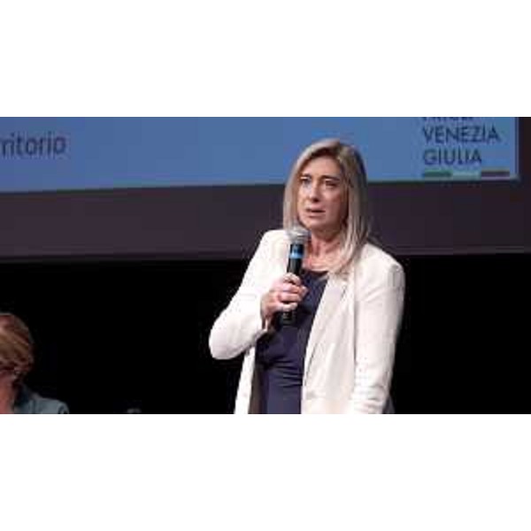 L'intyervento dell'assessore regionale Cristina Amirante - L'intyervento dell'assessore regionale Cristina Amirante