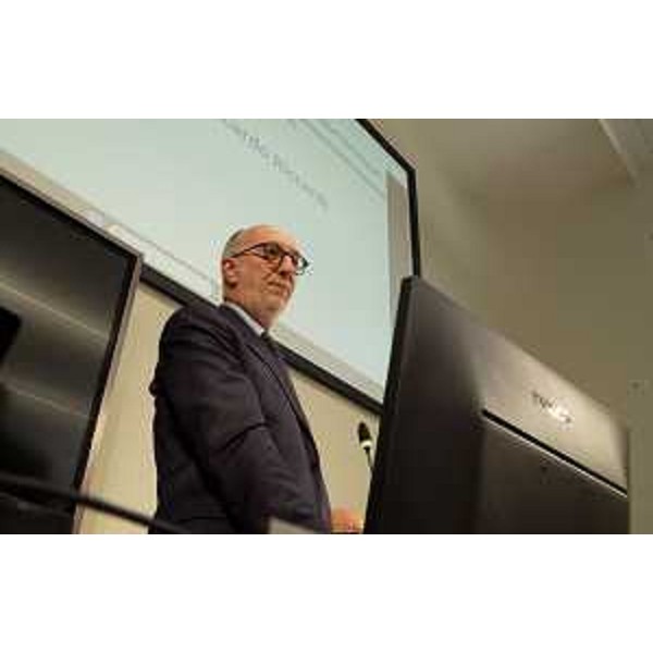 Primo piano dell'assessore alla Salute Riccardo Riccardi. - Primo piano dell'assessore alla Salute Riccardo Riccardi.