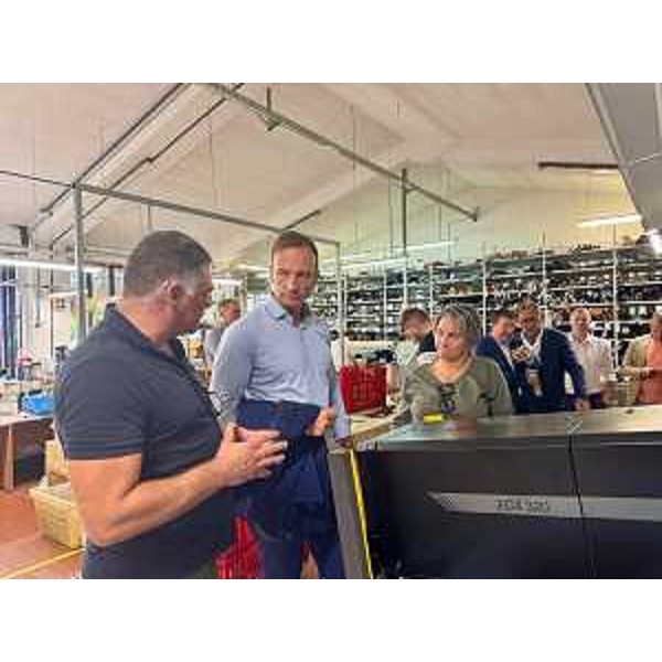 Alcuni momenti della visita del governatore Massimiliano Fedriga - Alcuni momenti della visita del governatore Massimiliano Fedriga