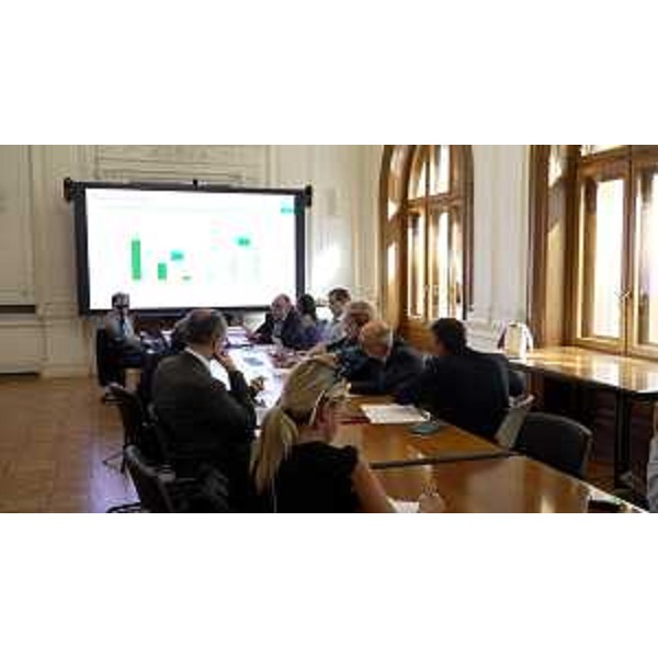 La conferenza stampa nella Sala Stucchi della direzione regionale Salute a Trieste - La conferenza stampa nella Sala Stucchi della direzione regionale Salute a Trieste