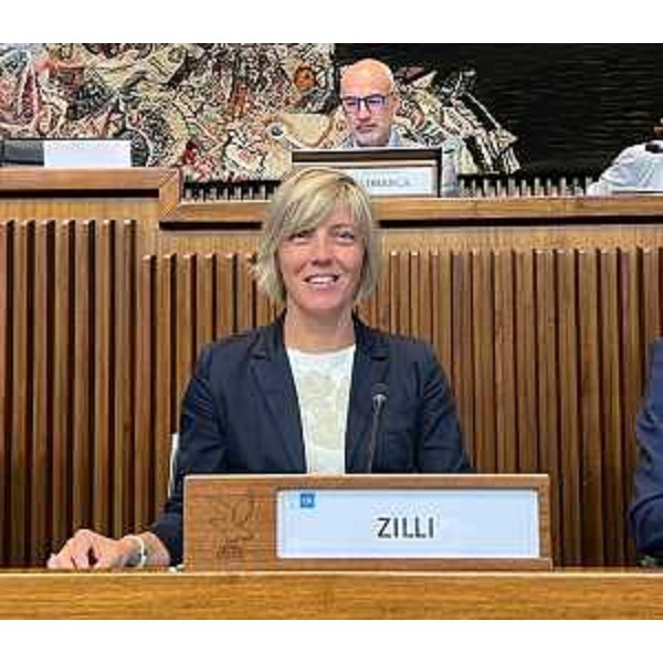 L'assessore alle Finanze Barbara Zilli in Consiglio regionale. - L'assessore alle Finanze Barbara Zilli in Consiglio regionale. 