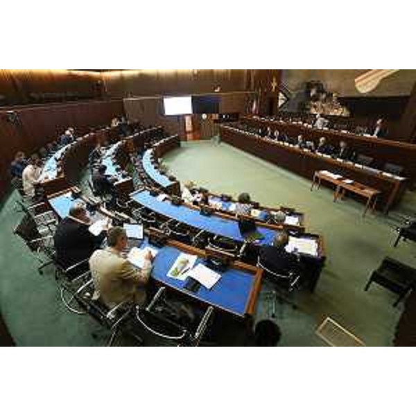 Un momento dei lavori della I Commissione - Un momento dei lavori della I Commissione