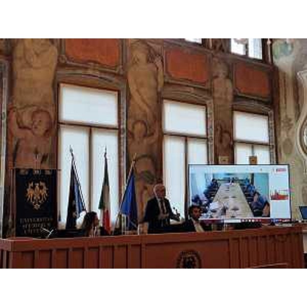 Il collegamento di Zilli con Palazzo Masieri a Udine - Il collegamento di Zilli con Palazzo Masieri a Udine