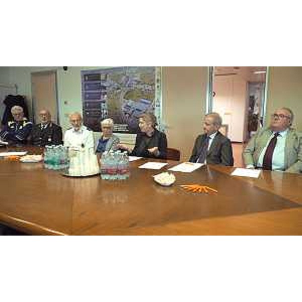 L'assessore Cristina Amirante nella sede della Sdag a Gorizia. - L'assessore Cristina Amirante nella sede della Sdag a Gorizia. 