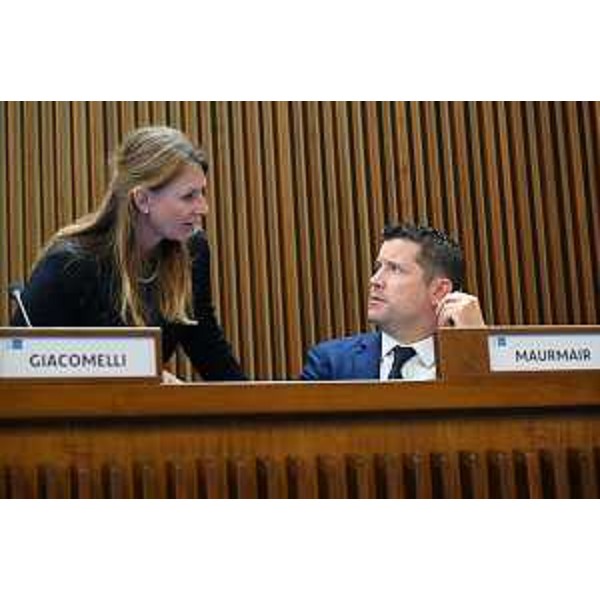 Rosaria Capozzi (M5S) e Markus Maurmair (FdI) - Rosaria Capozzi (M5S) e Markus Maurmair (FdI)