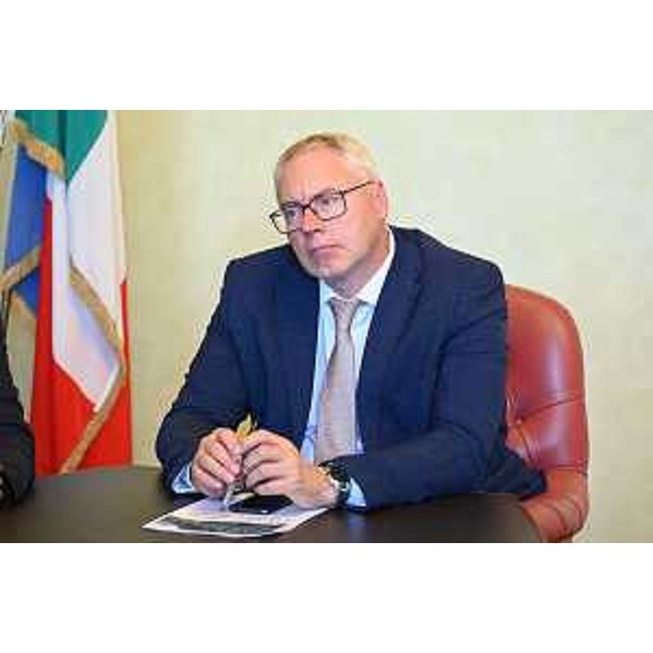 Il presidente del Cr, Mauro Bordin - Il presidente del Cr, Mauro Bordin