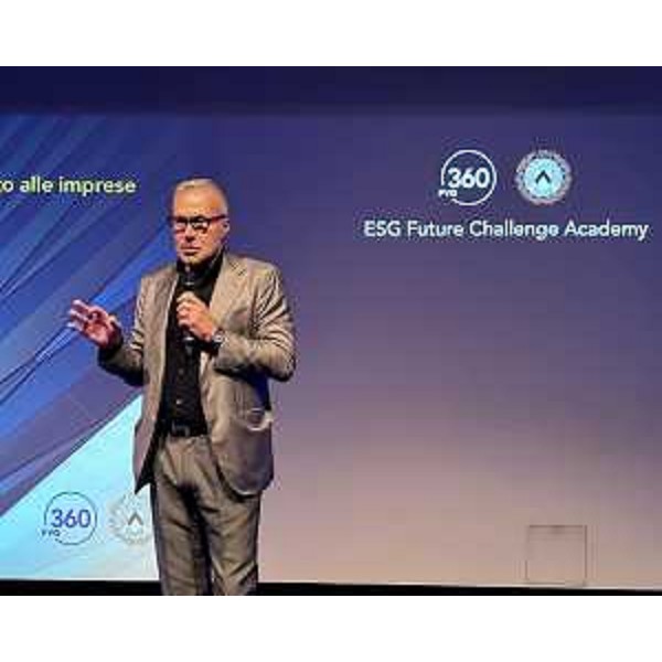 Lassessore regionale alle Attività produttive e turismo Sergio Emidio Bini a "ESG 360 Academy - Future Challenge". - Lassessore regionale alle Attività produttive e turismo Sergio Emidio Bini a "ESG 360 Academy - Future Challenge".