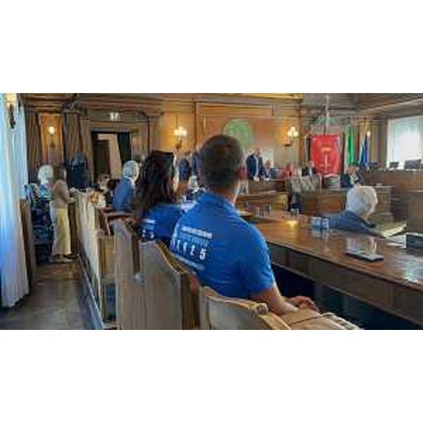 Uno scatto durante il consiglio federale della Fic tenutosi oggi a Trieste - Uno scatto durante il consiglio federale della Fic tenutosi oggi a Trieste