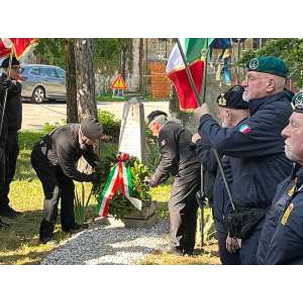 La deposizione di una corona d'alloro - La deposizione di una corona d'alloro