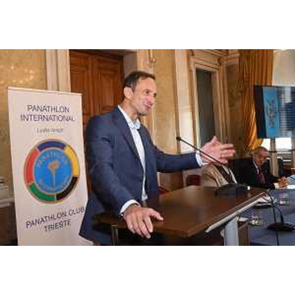 Il saluto del governatore del Friuli Venezia Giulia Massimiliano Fedriga. - Il saluto del governatore del Friuli Venezia Giulia Massimiliano Fedriga.