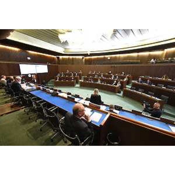 I lavori dell'Aula durante il Question time - I lavori dell'Aula durante il Question time