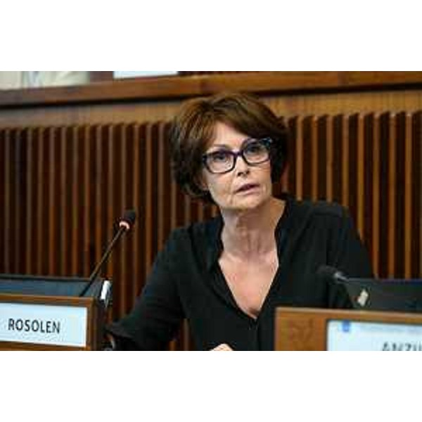 L'assessore regionale Alessia Rosolen - L'assessore regionale Alessia Rosolen