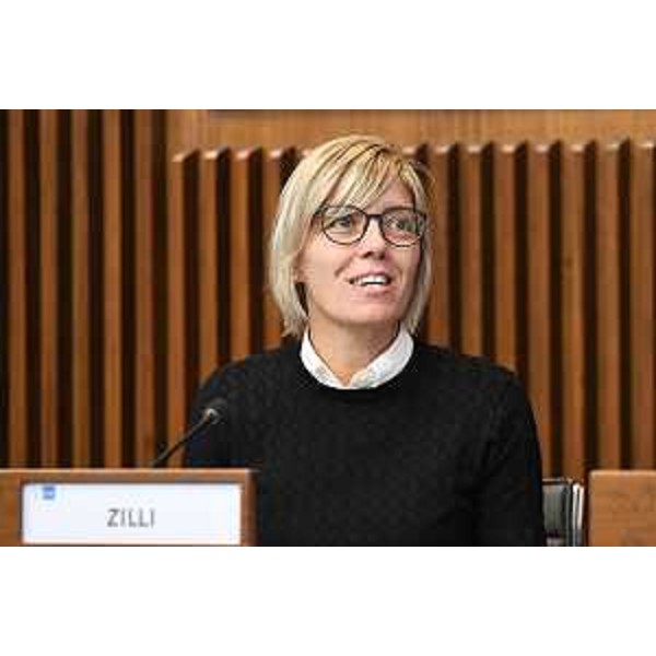 L'assessore alle Finanze, Barbara Zilli - L'assessore alle Finanze, Barbara Zilli 